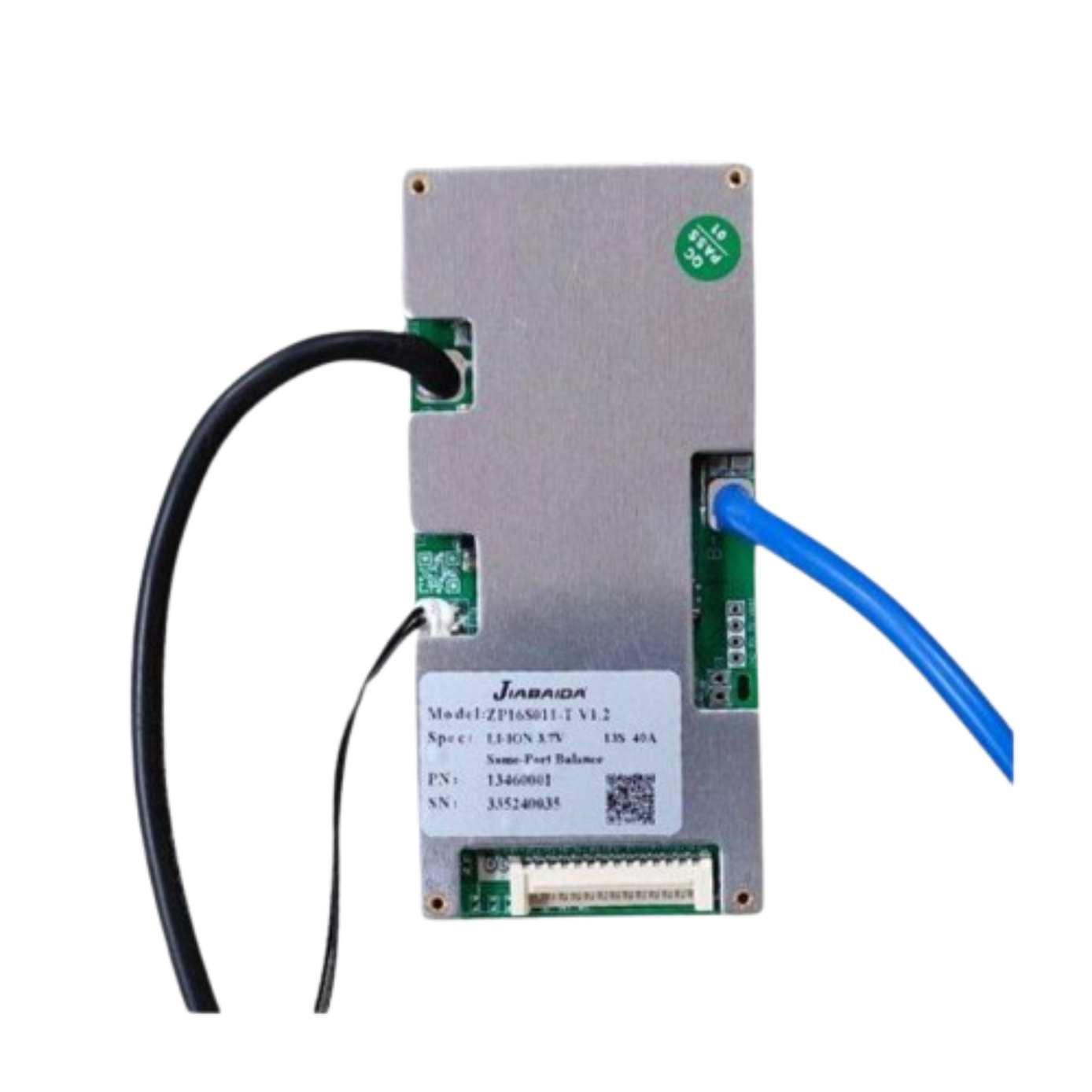 JBD NMC 13S 40A Hardware BMS | ZP16S011 | 48V Lithium-Ion BMS