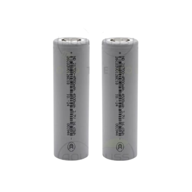 Norda 21700 3.7V 4500mAh Lithium-Ion Cell | 3C NMC Battery Cell