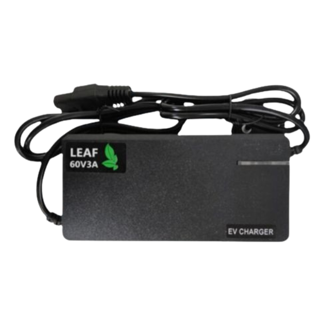 LEAF 60V 3A Lead Acid EV Charger | Electric Scooter Battery Charger