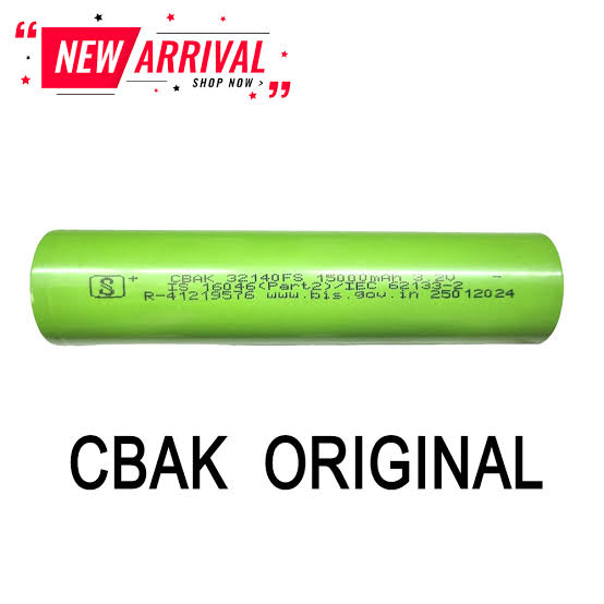 CBAK Original 32140-FS 3.2V 15Ah LiFePO4 Cell | 3C Grade A LFP Cell